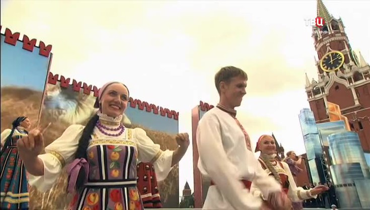 День Москвы. Церемония открытия …