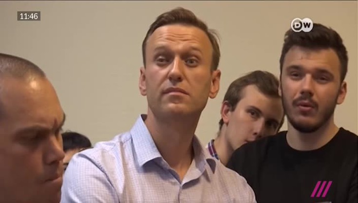 DW новости. Навальный снова за р…