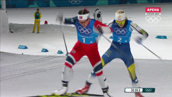 Олимпиада 2018. Лыжные гонки. Же…