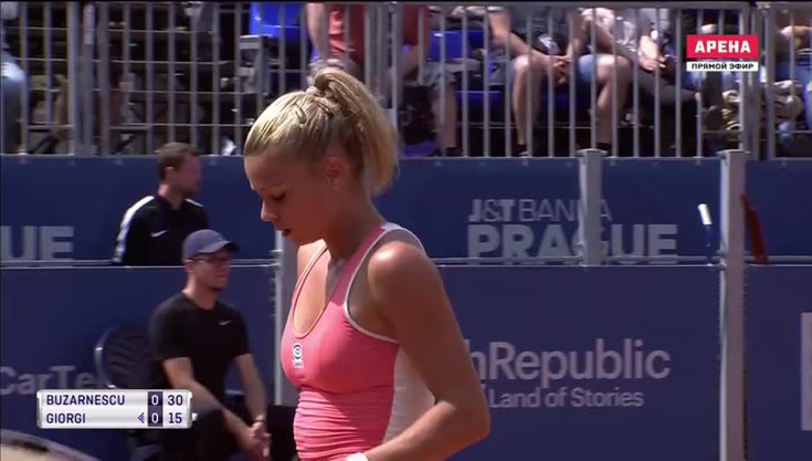 Теннис. Турнир WTA 2018 в Праге,…