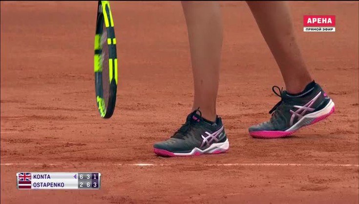 Теннис. Турнир WTA 2018 в Риме, …