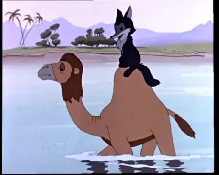 Шакаленок и Верблюд