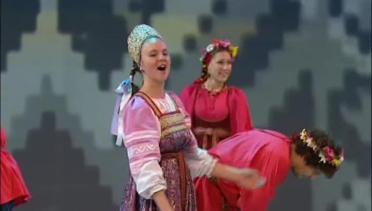 Вся Россия. Фольклорный фестивал…