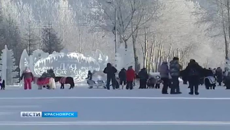 Вести. Красноярск. Сильные мороз…