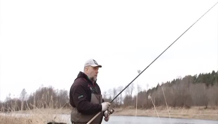 Рыбалка с Нормундом Грабовскисом…