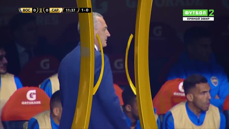 Смотреть "Футбол. Кубок Либертадорес 2019. 1/8 финала. Бока Хуниорс ...