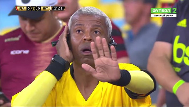 Смотреть "Футбол. Кубок Либертадорес 2019. 1/4 финала. Фламенго ...