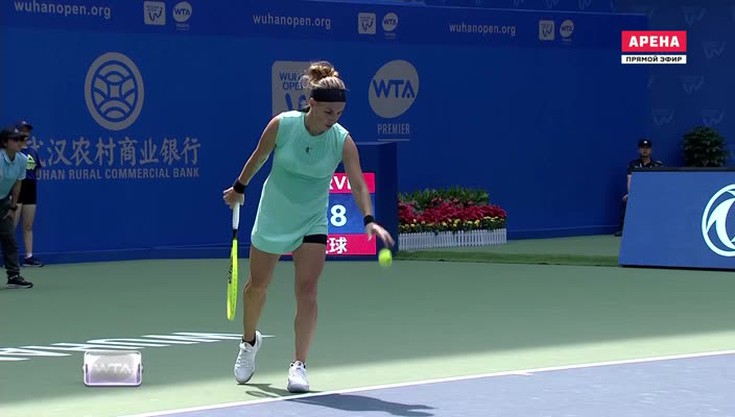 Теннис. Турнир WTA 2019 в Ухане,…