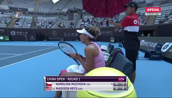 Теннис. Турнир WTA 2019 в Пекине…