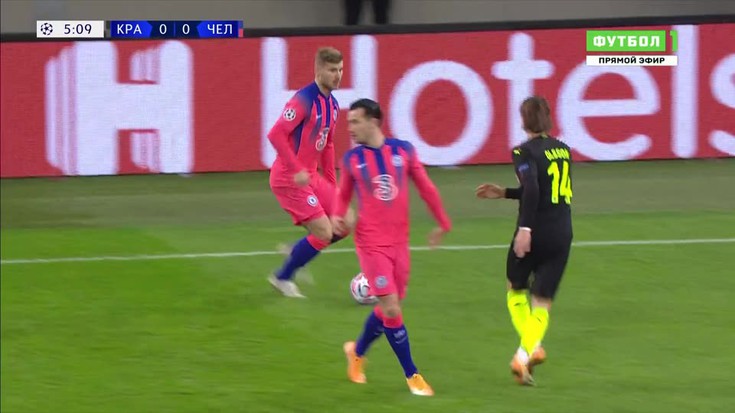 Смотреть "Футбол. Лига Чемпионов 2020/2021. Краснодар ...