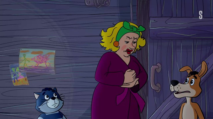 Смотреть "Простоквашино. 48 серия. Ночные гости" онлайн. Мультфильм ...