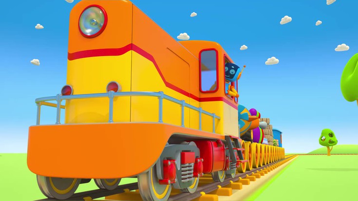 Смотреть "Грузовичок Лева. 75 серия. Локомотив" онлайн. Мультфильм - eTVnet