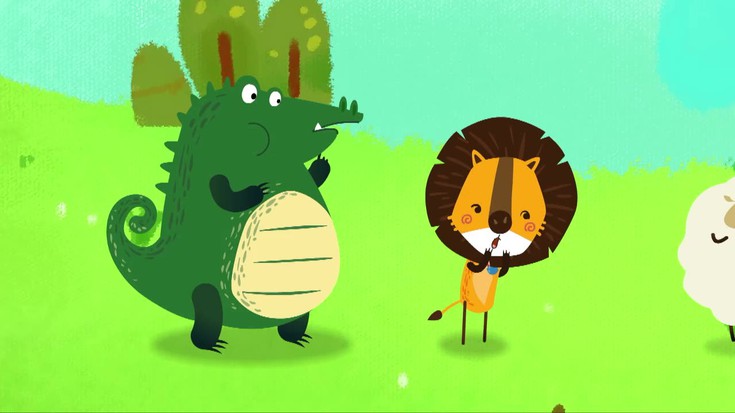 Смотреть "Джили и Гулу. 33 серия. Воздушное чудище" онлайн. Мультфильм ...