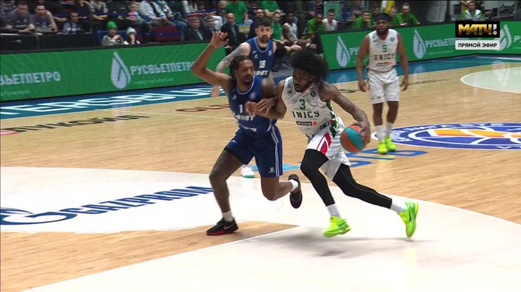 Смотреть "Баскетбол. Единая лига ВТБ 2022/2023. 1/2 финала. Зенит ...