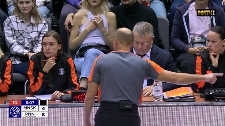 Смотреть "Баскетбол. Единая лига ВТБ 2023/2024. Минск (Белоруссия ...