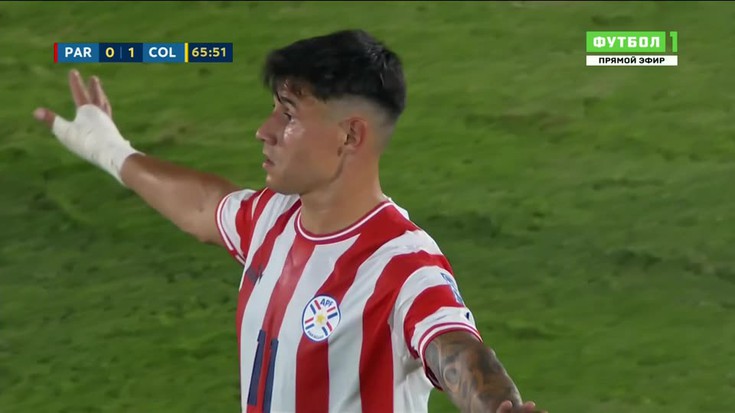 Смотреть "Футбол. Чемпионат мира 2026. Отборочный турнир. Парагвай ...