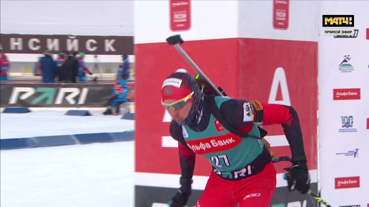 Смотреть \"Биатлон. Кубок России 2023/2024. Этап 2 в Ханты-Мансийске ...
