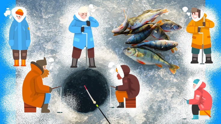 Ледовые тропы рыбалки